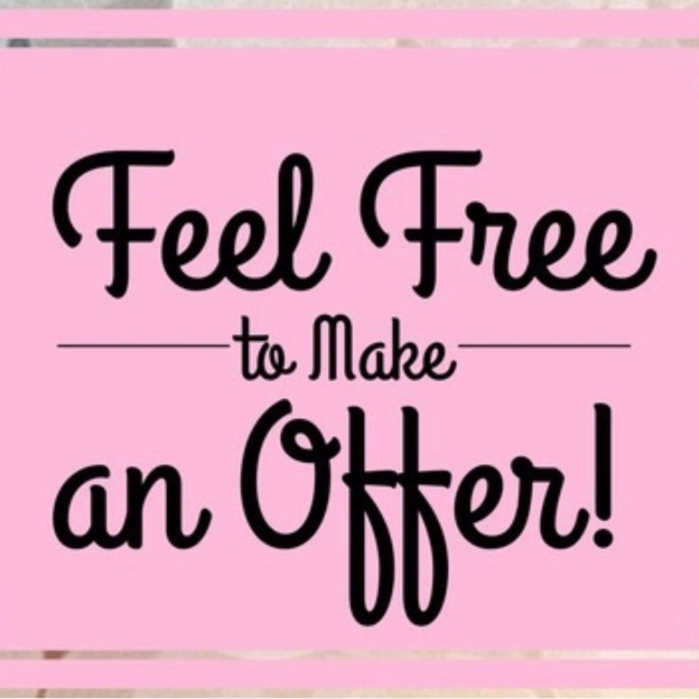 Welcoming reasonable offers!!!!
